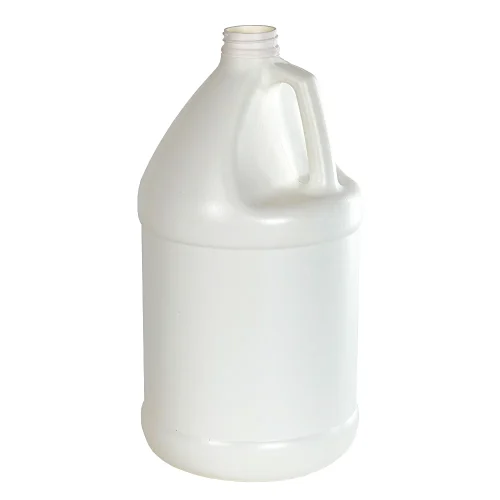 Big white gallon jug with tamper resistant cap