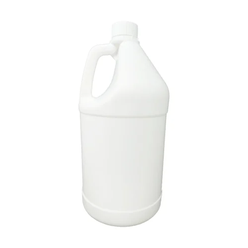 Convenient and functional white gallon jug designed with a built-in hand pump