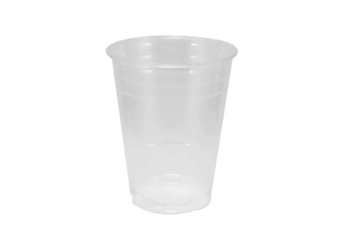 14oz clear PET plastic cups