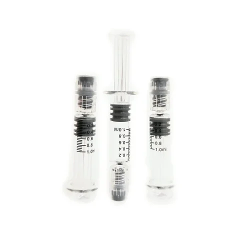 High-quality 3 pieces glass syringe 1ml