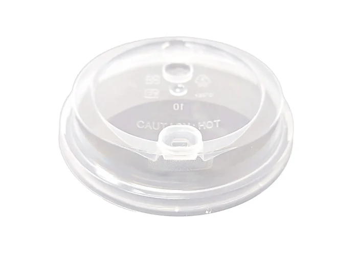 95mm clear plastic lid with stopper for 500ml-700ml milk tea cups