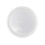 Clear 8oz Deli Container with Clear Lid. Perfect for portioning and displaying food, this container is durable and ideal for take-out, offering both visibility and secure closure.