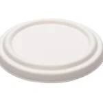 Compostable lids for 250ml bowls. Eco-friendly and secure, these lids provide a sustainable cover for small bowls, ideal for take-out and catering needs.