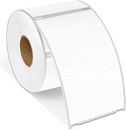 Label rolls for corrugated boxes, and envelopes