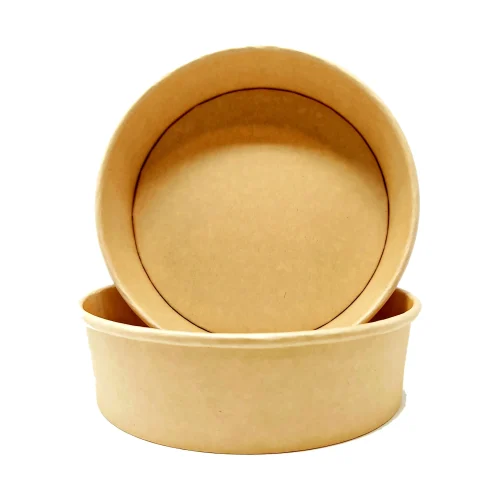 Premium 1100ml disposable bowls for hot food service