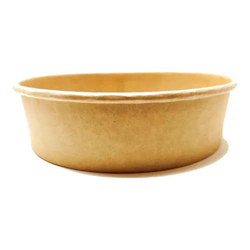 Eco-friendly 1300ml biodegradable salad bowls for sustainable food storage and serving