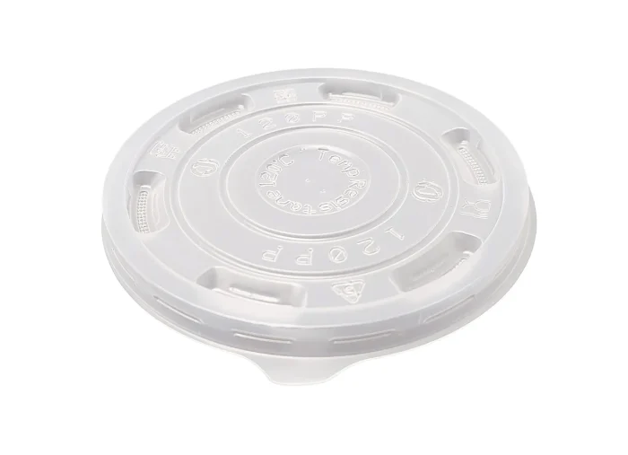 D120 Plastic soup bowl lids to securely cover and preserve the contents