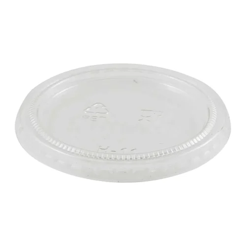 Sturdy plastic lids for large 3.25oz, 4oz and 5.5oz portion cups