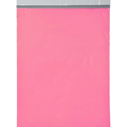 Pink self sealing mailing envelope for shipping