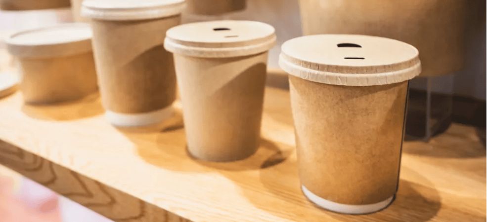 Both biodegradable and compostable cups are a smart choice. 