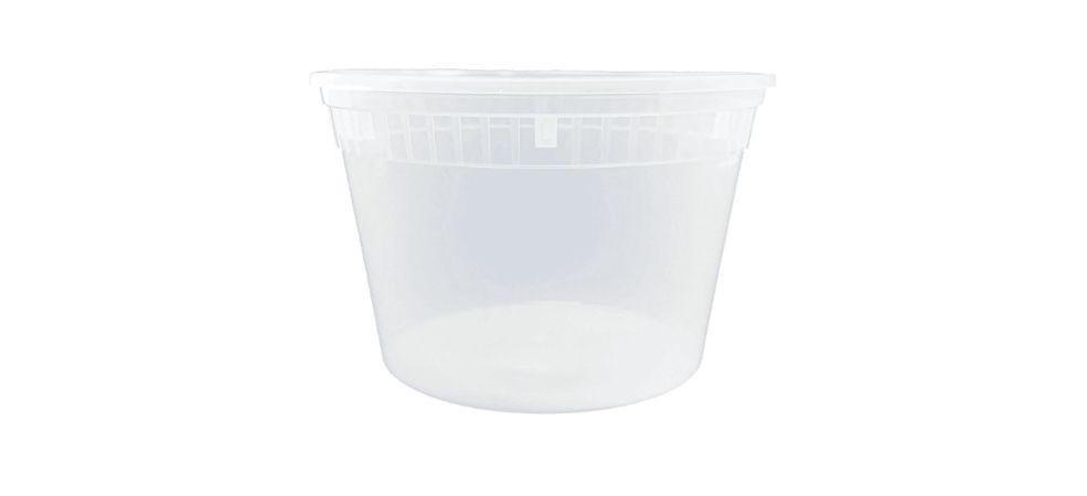 Deli containers are durable carry out containers with a clear lid and body for the best meal presentation.