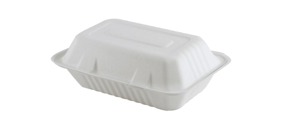 Where to buy food packaging supplies like compostable hinged containers? QNP Supplies of course! Shop food packaging supplies wholesale while the stocks last!