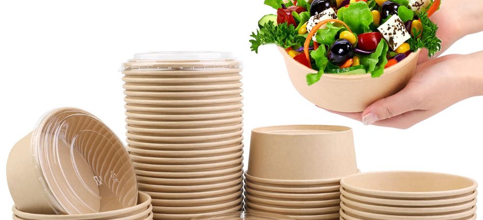 A kraft paper bowl is a food storage container designed for both indoor and outdoor use. It is used to present customers with the food they have ordered for sit-ins and takeouts. 