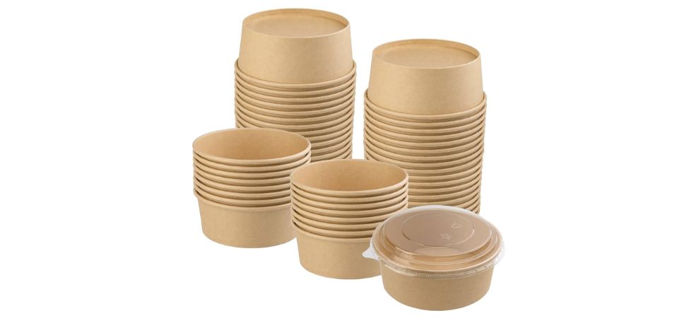 While there are different types of storage containers for on the market, kraft paper bowls have managed to secure the top position. 