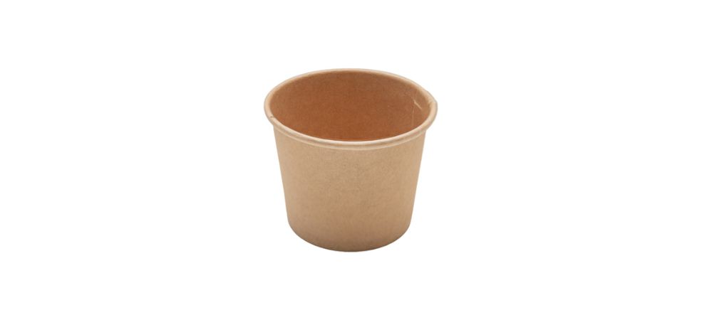 If you're looking for a more natural look and an eco-friendly alternative to traditional plastic, check out food cups and deli cups made from kraft paper. Kraft portion containers offer a cozy and rustic look that stands out.