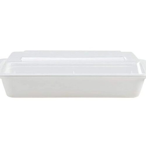 12oz White Rectangular Meal Prep Containers -150 set