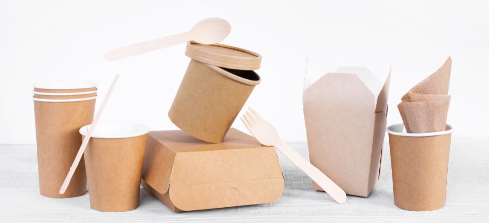 These containers give your packaging a modern feel while still being functional for warm and dry meals.