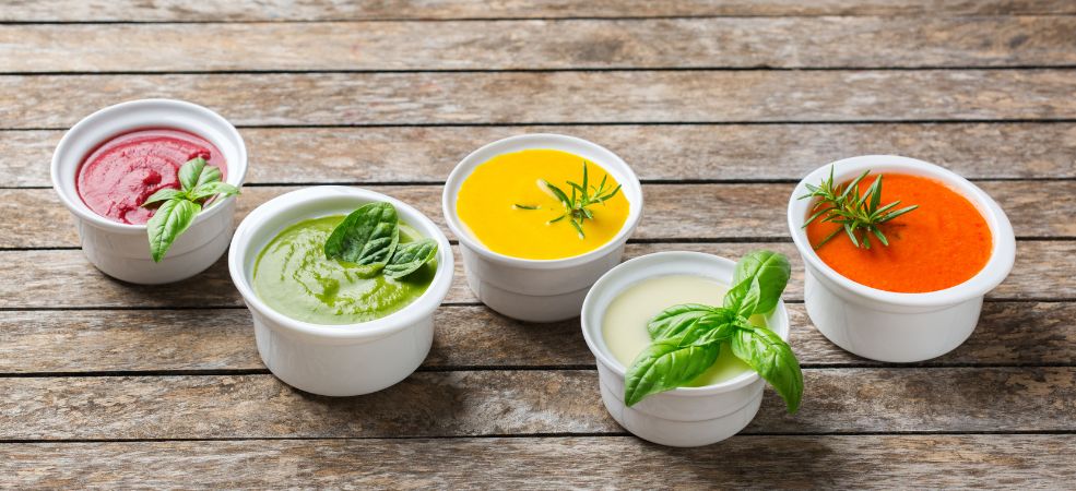 These smaller cups are perfect for packaging dips, salad dressings, hummus, salsa, or individual fruit servings. They're compact, efficient, and customer-friendly.